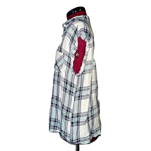Rails Shirt Multicolor Womens Size Small Button Down Plaid Short Sleeve … - Picture 3 of 7